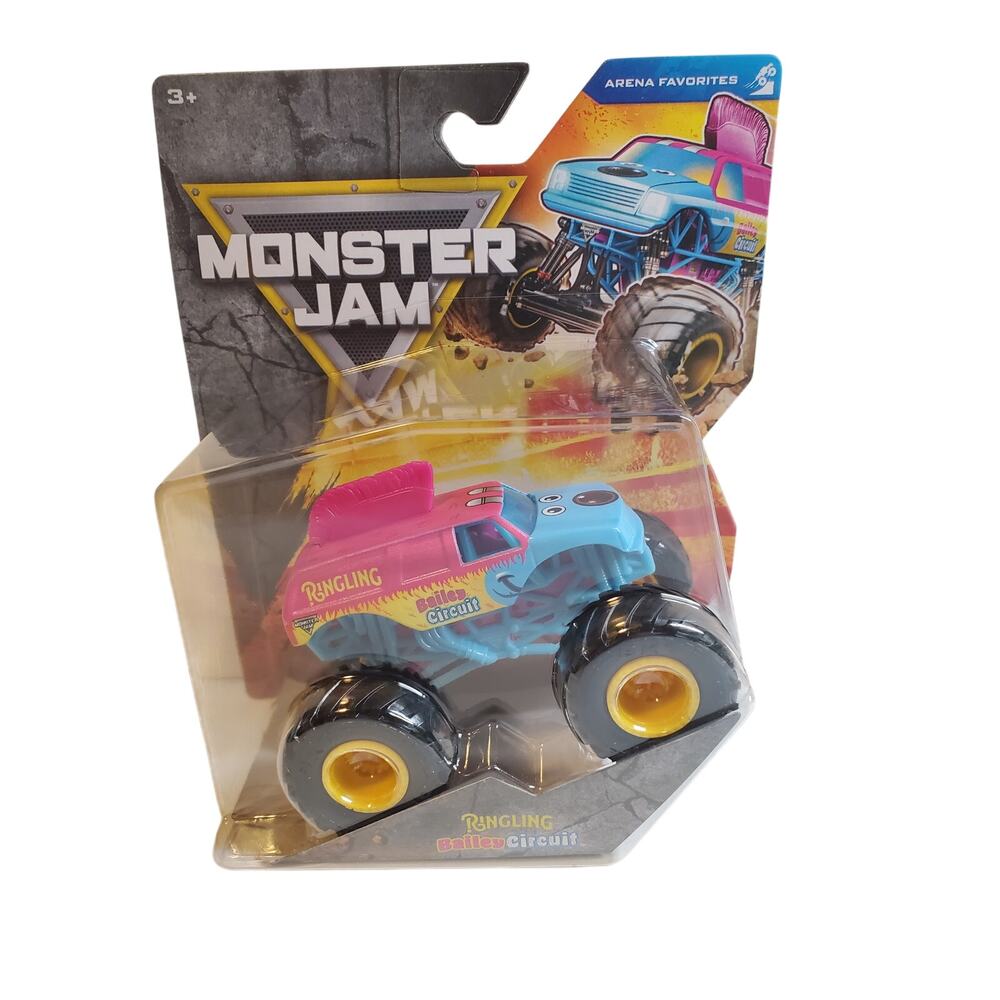 Monster Jam - Ringling Baily Circuit 1:64 Scale Monster Truck -